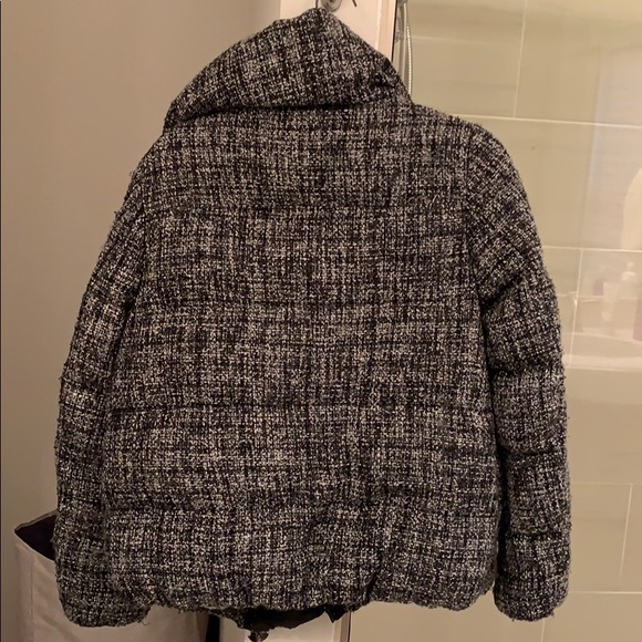Moncler Tweed Puffer Jacket 